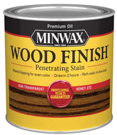 Minwax Wood Finish 227624444 Wood Stain, Honey, Liquid, 0.5 pt, Can